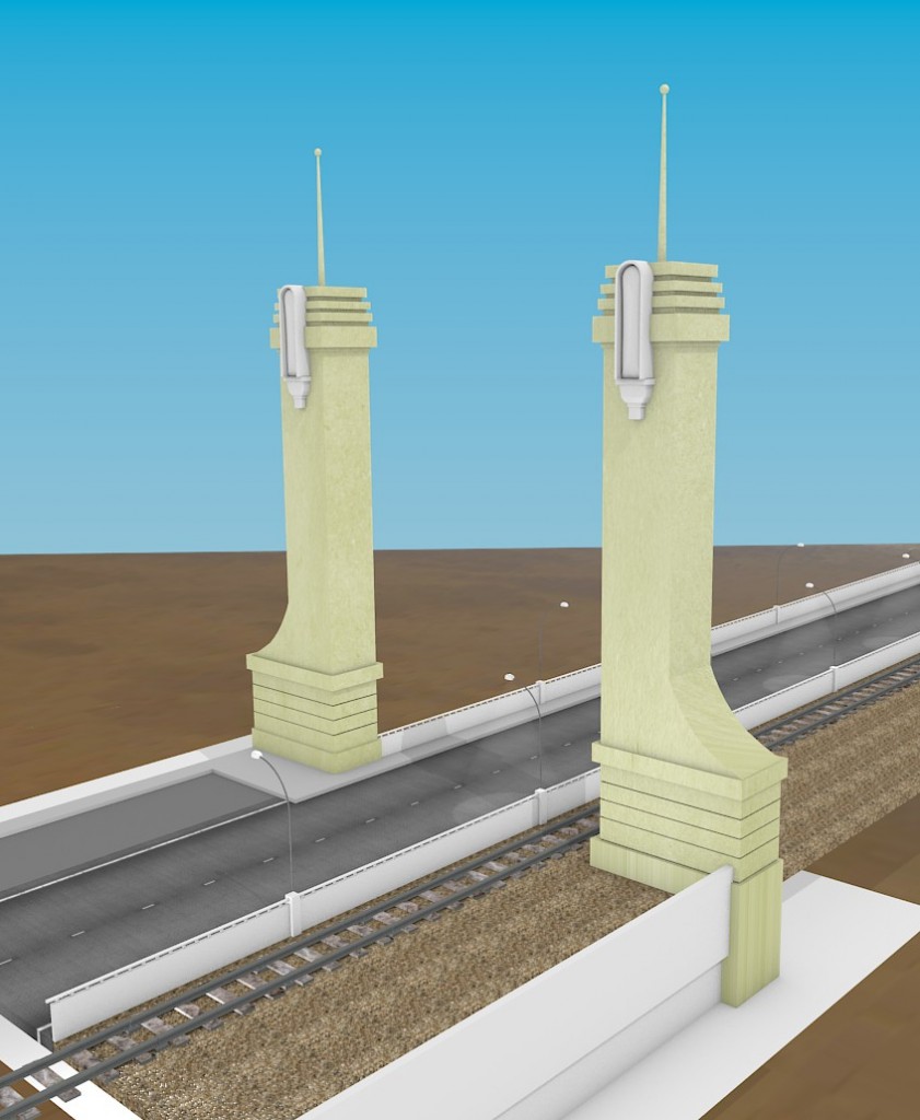 Pilares da Ponte Internacional de Uruguaiana preview image 1